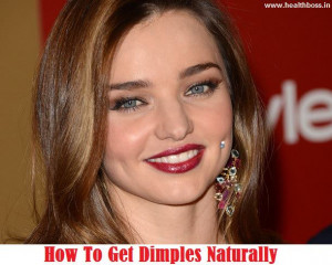 How to get dimples on cheek without surgery (naturally)?Read it here