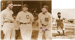 Bobby Veach, Ty Cobb, Sam Crawford: 1915 ...