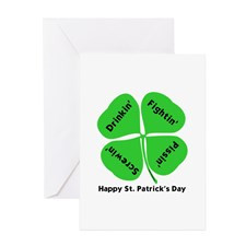St. Patrick's Day Irish Gear Greeting Card for