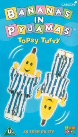 Bananas Pyjamas Topsy Turvy
