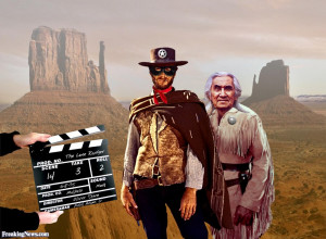 still photo was taken from a screen test for the movie The Lone Ranger ...