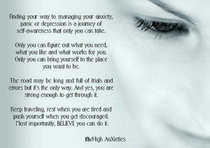 Anxiety inspiration.