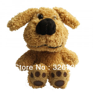 animal Toy dog Repeats Back What You Say Talking plush toy Talking Dog ...
