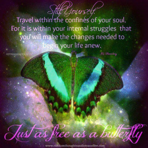 Travel within the confines of your Soul, for it is within your ...