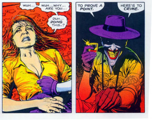 Quote that most Symbolises the Joker (one liner)