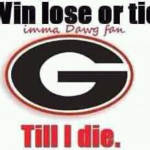 Georgia Bulldogs fan forever