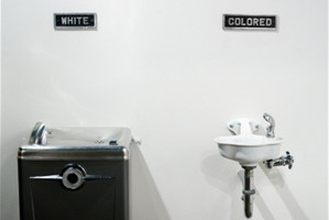 conclude that the doctrine of separate but equal has no place separate ...
