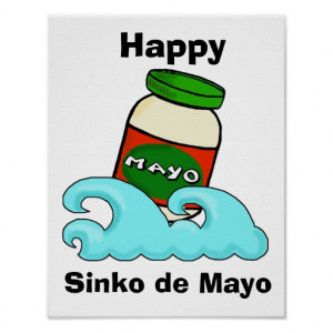 Sinko de Mayo Funny Cinco de Mayo Poster