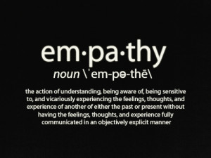 So, given the potential for errors, why both with preparatory empathy ...