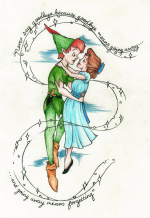 Peter Pan Tattoo Design by lilithapril