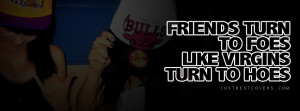 Friends Turn To Foes Facebook Cover Photo