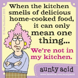 Aunty Acid - Only my version would end with 