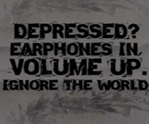 Being able to hear a song that is so relevant to what you are feeling ...