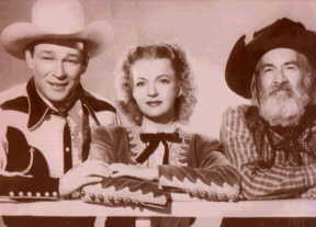 tv western photos - Roy Rogers, dale evans & gabby hayes