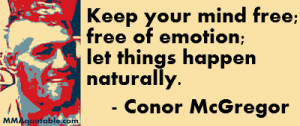 Conor McGregor Quotes
