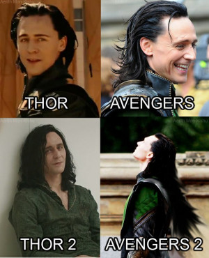 funny, hair, loki, os vingadores, the avengers, thor, tom hiddleston ...