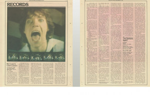 Re: Review: It's only rock n roll; 1974 Jon Landau