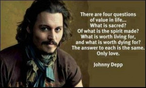 Great Quote by Johnny Depp
