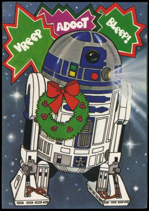 Vintage R2-D2 Greeting Card! #StarWars