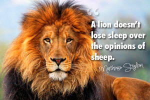 Inspirational Quotes About Lions