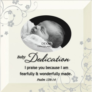 baby dedication background