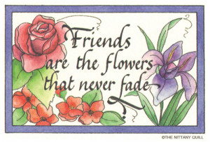 friendship quotes with flowers flower