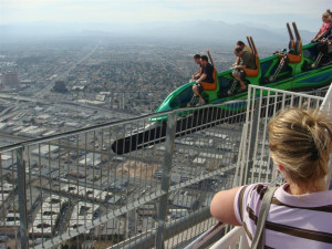 At The Stratosphere X Scream Ride