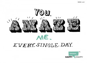 You Amaze Me (Postcard)