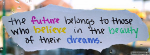 Inspiring Quote Facebook Cover Timeline