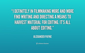 Filmmaking Quotes