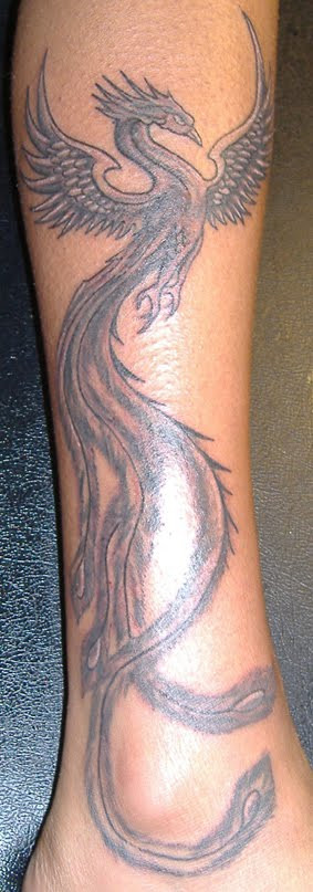 Ciliegio Fiori Di Loto Con Onde E Tattoo