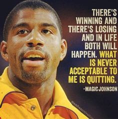 Magic Johnson #motivation #quote #inspiration #dedication #basketball ...
