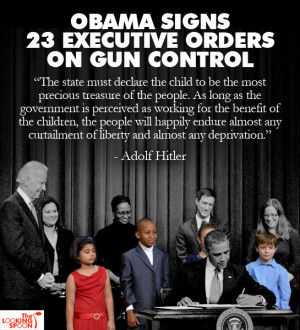 Obama Signs 23 Executive Orders on Gun Control