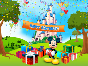 Disney Birthday Club Screensaver