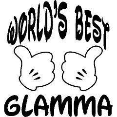 World's Best Glamma-hands