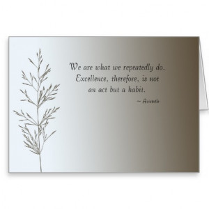 Simple Things with quote Greeting Cards