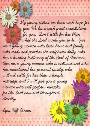 Thank You Quotes For Teachers President benson quote (5x7)