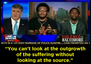 Racism media fox news violence community race baltimore sean hannity ...