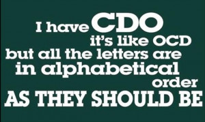 funny quotes, ocd