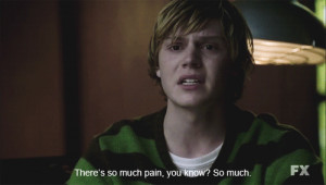 American Horror Story Tate Langdon Quotes