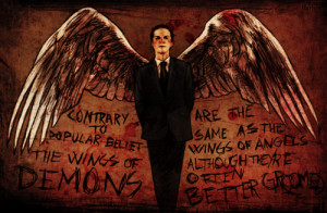 harbek:Have some Moriarty, on the side of the demons. Quote is from ...