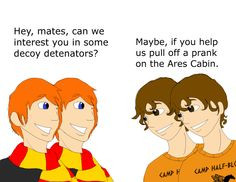 ve thought for a while that the Weasley twins and the Stoll brothers ...