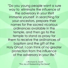 scott lds family history quote www sprinklesonmy more families history ...