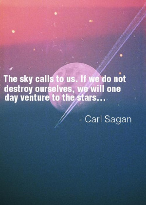 carl sagan quotes on stars sky day night