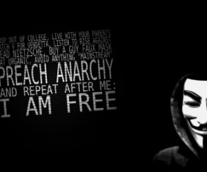 anonymous freedom text quotes typography anarchy only black HD ...