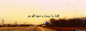 We all have a story to tell - FB Cover