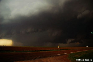 Occuled Tornado near Dighton, Kansas