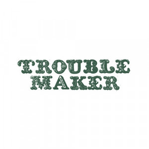 tattly™ designy temporary tattoos — trouble maker