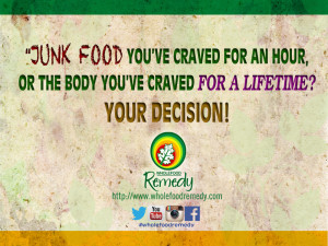 Wholefood Remedy Inspirational Quotes: A Lifetime Decision!