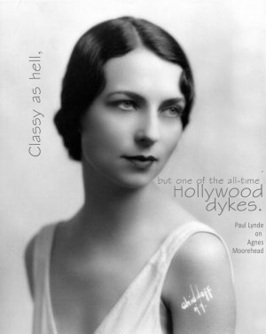 Hollywood # film # Agnes Moorehead # dyke # lgbtq # quote